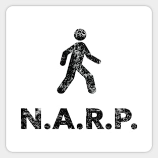 Distressed NARP Sticker